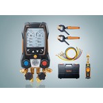Testo, Inc. 0564 5572 01 testo 557s Smart Vacuum Kit with hoses - Smart digital Manifold with wireless vacuum and temperatur