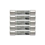 Testo, Inc. 0590 0007 Spare 630 mA/600 V fuses - 5 items