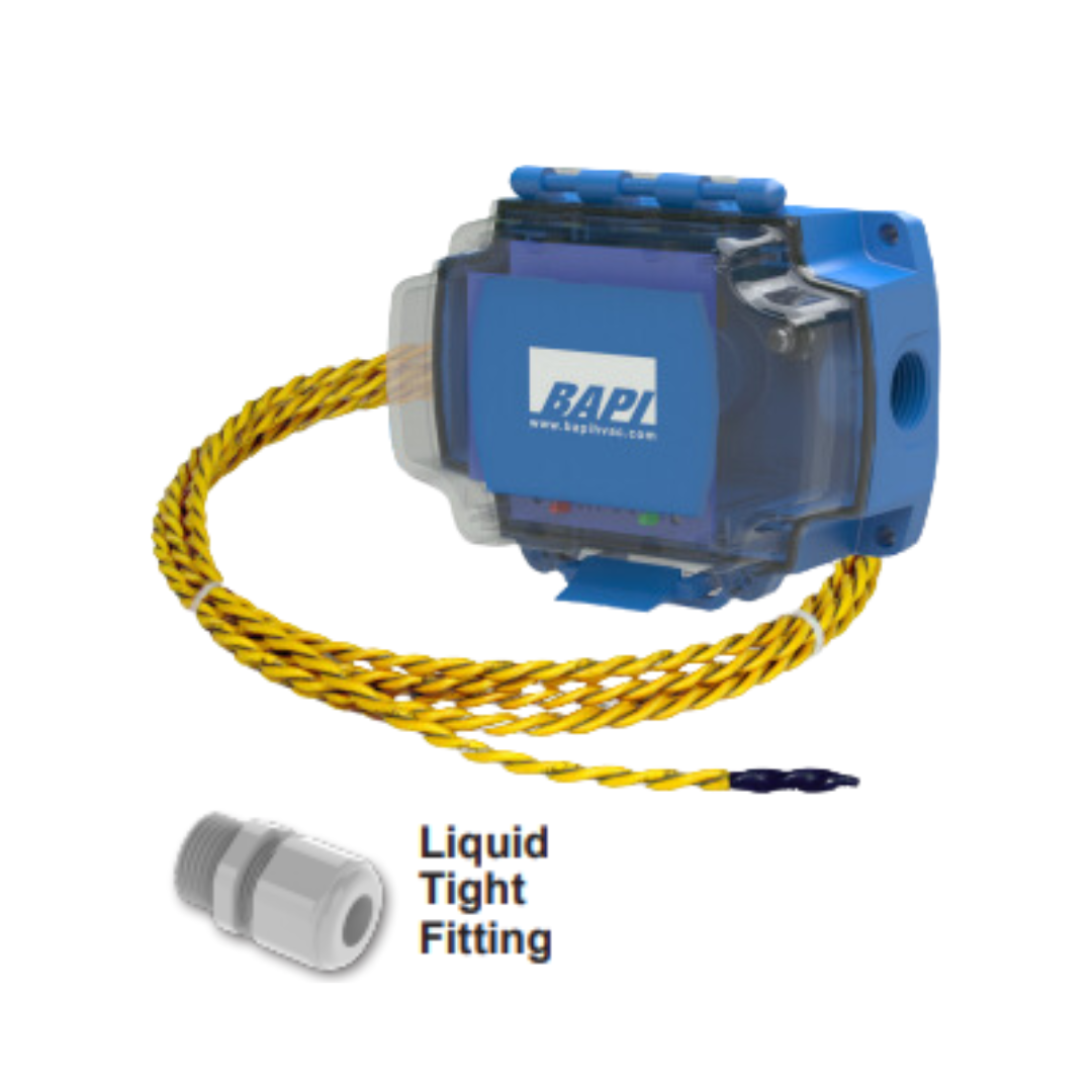 Building Automation Products, Inc. (BAPI) BA/LDT4-PS-BB-LTF Water Leak Detector in a BAPI-Box