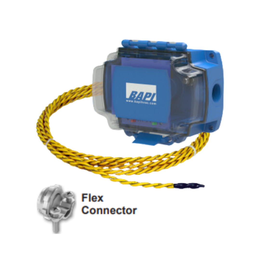 Building Automation Products, Inc. (BAPI) BA/LDT4-RR100-BB-GFF Water Leak Detector in a BAPI-Box