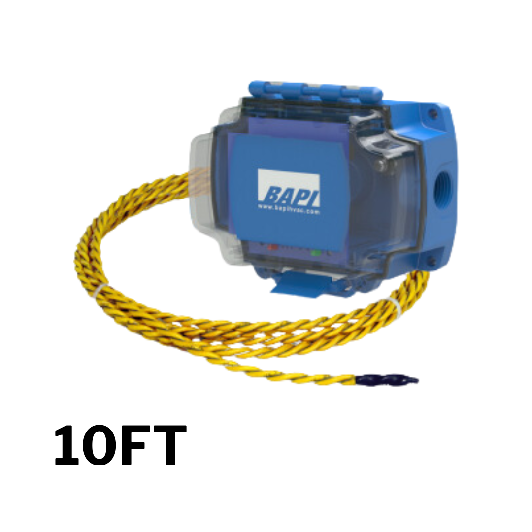 Building Automation Products, Inc. (BAPI) BA/LDT4-RR10-BB Water Leak Detector in a BAPI-Box