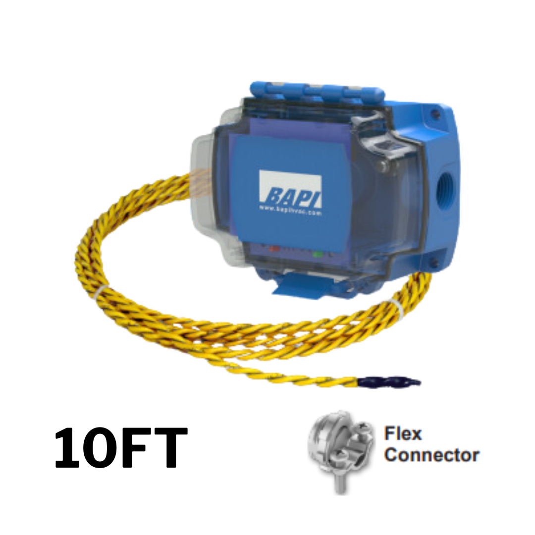 Building Automation Products, Inc. (BAPI) BA/LDT4-RR10-BB-GFF Water Leak Detector in a BAPI-Box