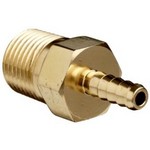 Parker Hannifin Corp. - Brass Division 168C-4-2 CONNECTOR 1/4 X 1/8 X 1/8         11 **