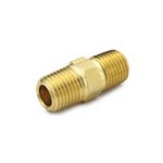 Parker Hannifin Corp. - Brass Division 216P-2 1/8" MPT BRASS HEX NIPPLE         2