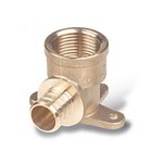 Parker Hannifin Corp. - Brass Division 22042 Parker barbed drop ear tee 1/4 barb x 1/8" FPT F-700-80 **