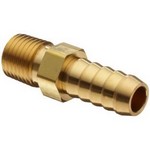 Parker Hannifin Corp. - Brass Division 26-6-2 CONNECTOR 3/8^ BARB BY 1/8^ FPT **