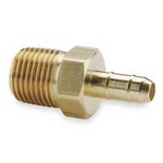 Parker Hannifin Corp. - Brass Division 28-6-2 Parker 3/8 barb x 1/8" MPT fitting B-133 21-005 **