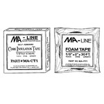 Monti & Associates, Inc. Div. of MA-Line MA-CT1 1/8" x 2" x 30 ft. Cork Insulation Tape, 12/pack