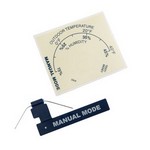 Aprilaire / Research Products Corporation 4336 Resistor Case & Manual Mode Label 