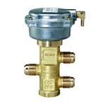 Siemens Building Technologies 656-0011 Three-Way Water Mixing Valves Flared Type