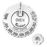 Robertshaw / Uni-Line 4590-023 WHITE KNOB 140-550 DEG