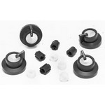 Robertshaw / Uni-Line 4590-046 GAS RANGE KNOB KIT, BLACK