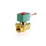 ASCO Power Technologies 8040H006-120/60 Asco 1/8" 2-way solenoid valve NC 0-min pilot gas CV 1