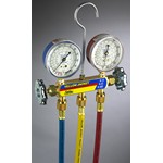 Ritchie Engineering Co., Inc. / YELLOW JACKET 42715 Series 41 Manifolds - Red and Blue °F Gauges Manifolds with Different Le