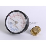 Teledyne Laars A2000400 Temperature & Pressure Gauge