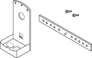 Schneider Electric (Barber Colman) AM-728 Actuator Mount Kit