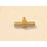 Schneider Electric B-380 Barb tee - brass 1/2 x 1/2 x 3/8