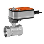 Belimo Aircontrols (USA), Inc. B223+LF120 US CCV,1",2 Way,10 Cv,w/ Spring Return,120V,On/Off