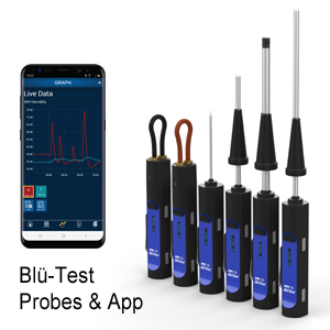 Building Automation Products, Inc. (BAPI) BA/BT-TA Blü-Test - Wireless Test Instruments - Blü-Test Temp Probe, 6” length, 1/