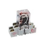 Veris Industries CKITVMD2BF24A socket & relay, DPDT, 24VAC coil w/ovrd