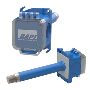 Building Automation Products, Inc. (BAPI) BA/H200-D-BBX Duct Humidity (%RH) Sensor with Optional Temperature Sensor
