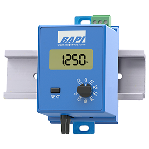 Building Automation Products, Inc. (BAPI) ZPS-LR-EZ-NT-IN EZ - Differential Pressure Sensor, Field Selected Range and Output