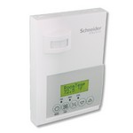 Schneider Electric SE7355F5545W HtlFanCl Wrls 0-10vdc HUM PIR