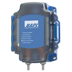 Building Automation Products, Inc. (BAPI) ZPS-10-FR85-BB-AT Fixed Range Pressure (FRP) Differential Pressure Sensor