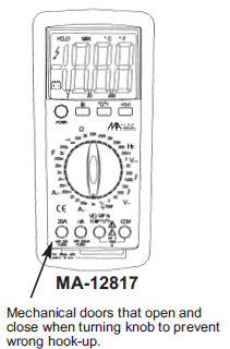 Monti & Associates, Inc. Div. of MA-Line MA-12817 Monti digital multi-meter with temperature