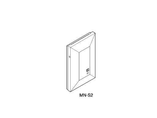 Schneider Electric (Micronet) MN S2 Micronet I/A Wall Sensor/Over