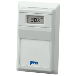 Building Automation Products, Inc. (BAPI) BA/H200-RD-BW Delta Style Room Humidity or Temperature/Humidity Sensor