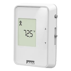 Building Automation Products, Inc. (BAPI) BA/TQC-B-2-C20-N BAPI-Stat "Quantum" Temperature Sensor with Display and Pushbutto