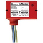 Functional Devices (RIB) RIB2401D-RD DISCONTINUED Enclosed Relay 10Amp DPDT 24Vac/dc/120Vac Red Hsg