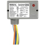 Functional Devices (RIB) RIBU1C Enclosed Relay 10 Amp SPDT with 10-30 Vac/dc/ 120 Vac Coil