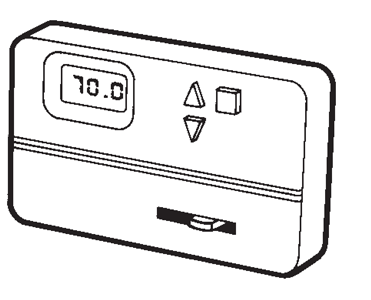 Schneider Electric TA-168-1 Heat & Cool / No Fan / Aux Heat