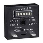 SSAC TDUL3000A Time Delay Relay, 24VDC, Interval, 0.1-102.3 Second, DIP Switch Adjustable, w/Status Indicating LED