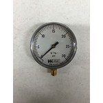 Weiss Instruments, Inc. TL35P 0-30 3 1/2in Util Press Gauge 0 30 Psi 1/4 NP