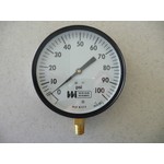 Weiss Instruments, Inc. TL45P 0-100 4 1/2in Util Press Gauge 0 100 Psi 1/4 N