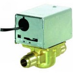 Resideo V8043A1003 1/2 inch Two-Position Normally Closed Zone Valve, Flare, 3.5 Cv