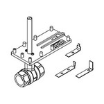 Schneider Electric VB-2213-500-9-5 1/2" 2-Way Ball Vlv W/Linkage