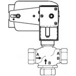 Schneider Electric (Barber Colman) VS-7313-536-4-11 2"3wyMix 24v w/MS40-7043