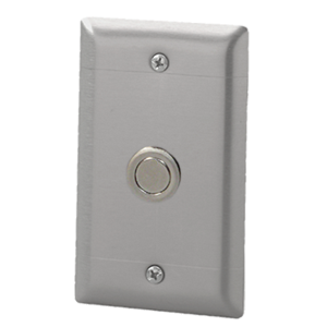 Building Automation Products, Inc. (BAPI) BA/20K-SP-O2 Wall Plate Temperature Sensor with Optional Override Pushbutton