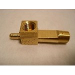 Parker Hannifin Corp. - Brass Division X177C42 GAGE TEE1/4COMP X 1/8 FIP **