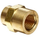Parker Hannifin Corp. - Brass Division X207P2 HEX PIPE COUPLINGI/8^
