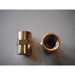 Parker Hannifin Corp. - Brass Division X207P6 PIPE COUPLINGHEX3/8^