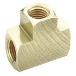 Parker Hannifin Corp. - Brass Division X2203P6 TEEPIPE3/8^