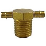 Parker Hannifin Corp. - Brass Division X23162 3/8BARB X 1/8MALE RUN TEE **