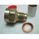 Parker Hannifin Corp. - Brass Division X664FHD44 F-FLARE X MPT ADAPTER **
