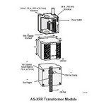 Johnson Controls, Inc. AS-XFR010-1 100 VA, primary, 120 VAC/60 Hz secondary, 24 VAC/60 Hz