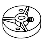 LAU Industries/Conaire 053825-01 Interchangeable Hubs for Hubless, One-Piece Aluminum Propellers